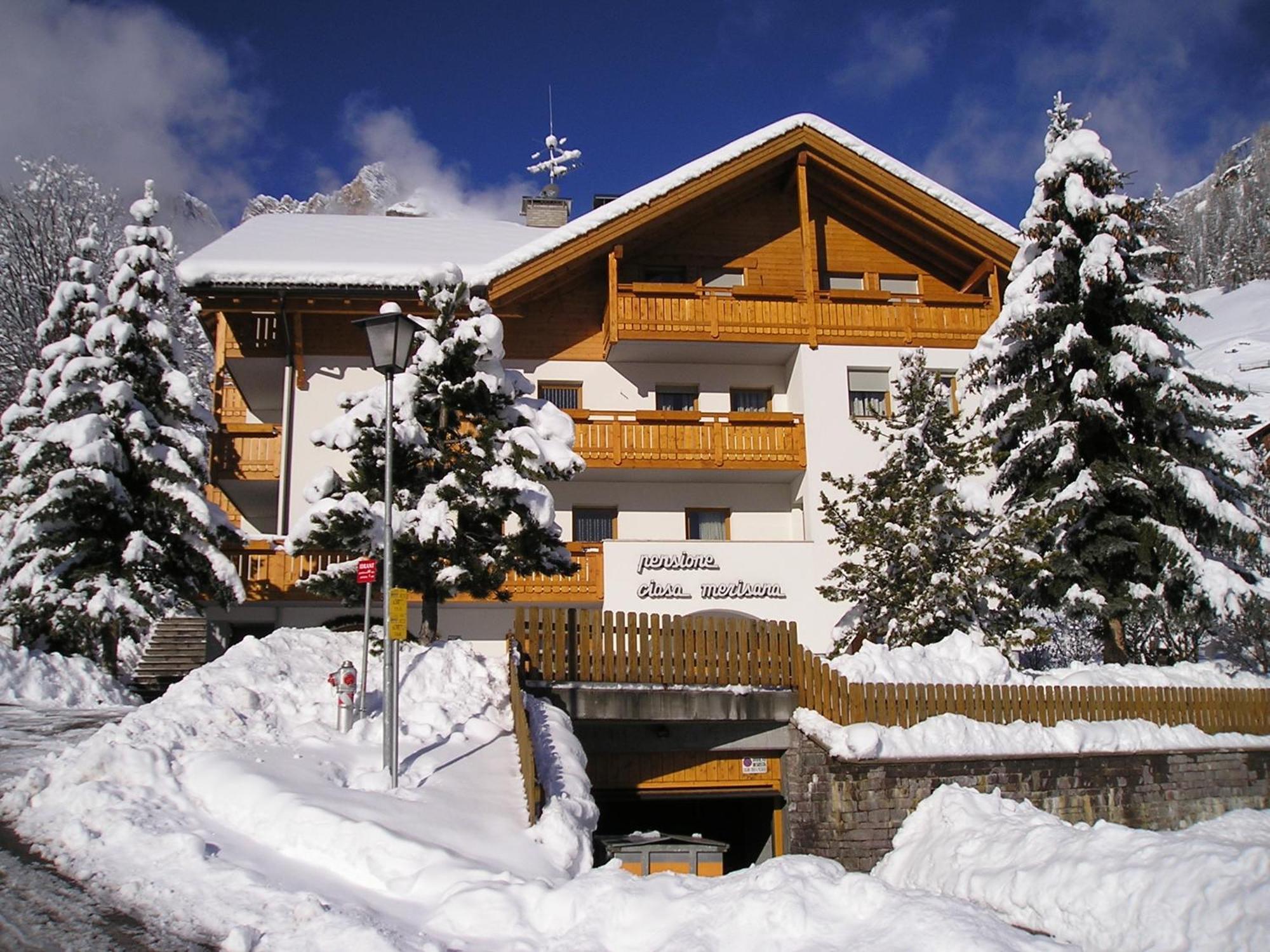 Pension Merisana Corvara In Badia Bagian luar foto